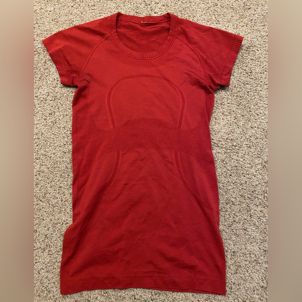 Red Lululemon Top